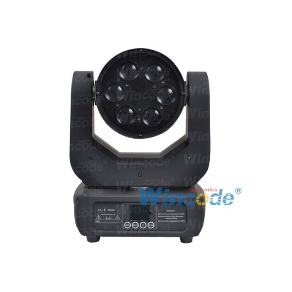 6*30W Led Beam Moving Head Light LCD Screen Display With Good Cooling System