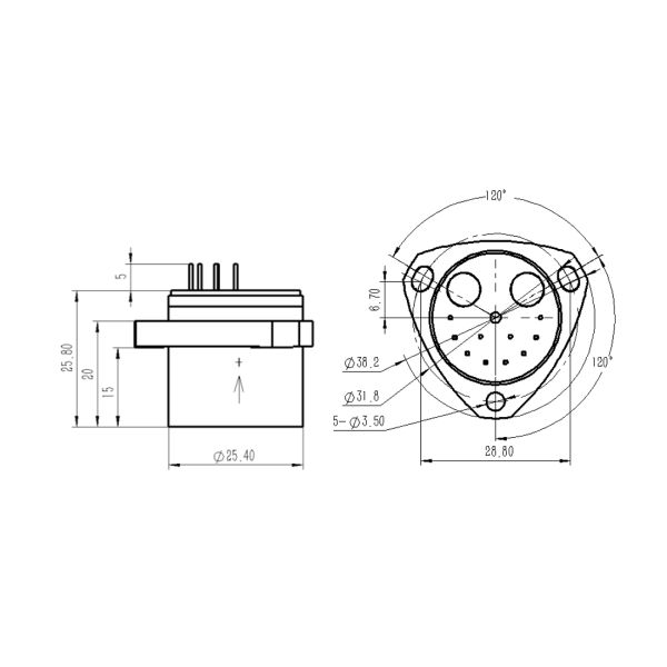 Aerospace Navigation Systems High Precision Accelerometer With Temperature Sensor