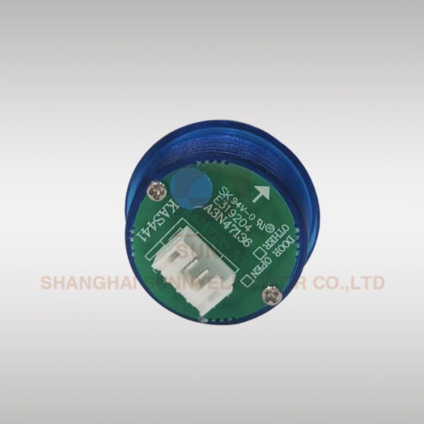 IP64 Elevator Push Button Up And Down Buttons With Omron Tact Switch Size 33.5mm