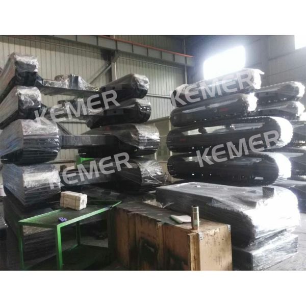 Rubber Tracks for Excavator Chassis Crawler Undercarriage Exceptional Durability