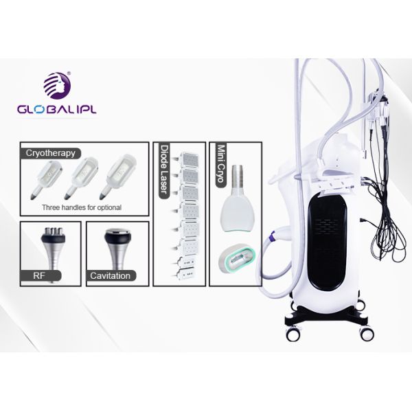 Multipolar RF 400kpa Cryolipolysis Body Slimming Machine