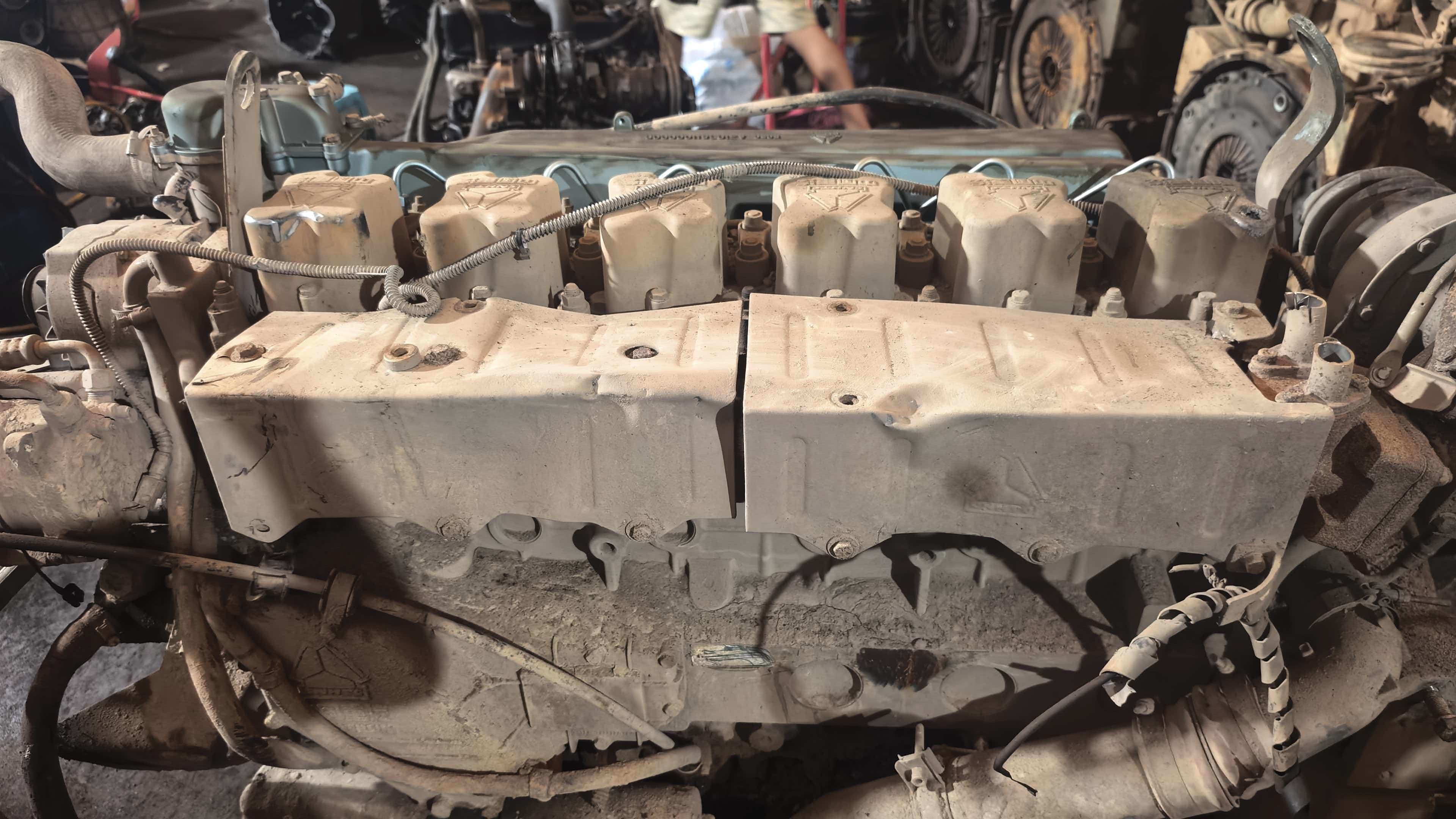 Used Original Howo 371 Complete Diesel Engine Assembly