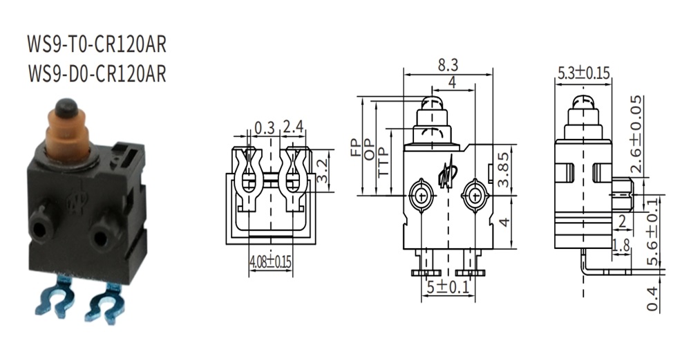 WS9 Waterproof Switch Series