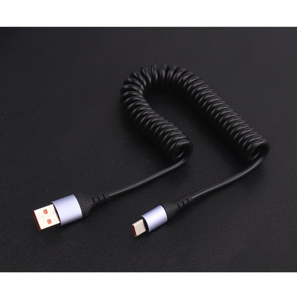 20V PD Charging Cable 100W USB-C Cable TPE Braid 5A Portable for Power Bank