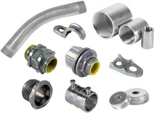 China Custom EMT Electrical Conduit Fittings Aluminum Alloy Material For Engines on sale