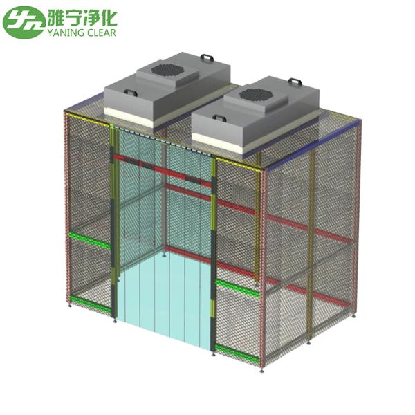 Yaning OEM Mobile Air Modular Clean Room Booth Class100-Class10000 Clean Room Modular