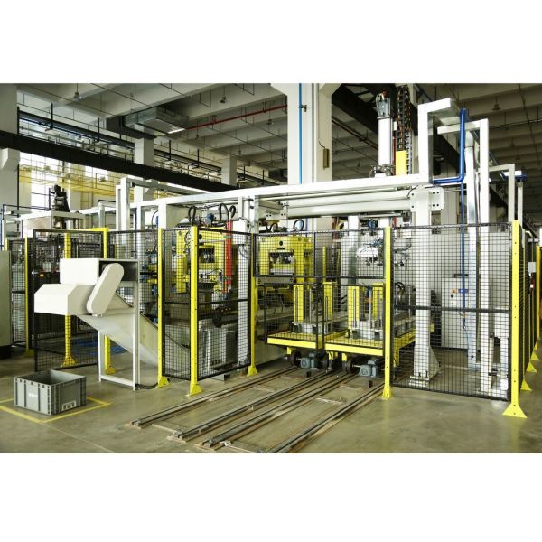Front Loading Washing Machine Drum Assembly Line Rhythm Flow Production
