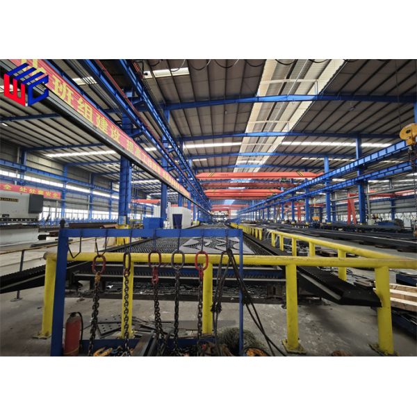 Hot Rolled Galvanised Steel Frame Building Structures Construction Custom
