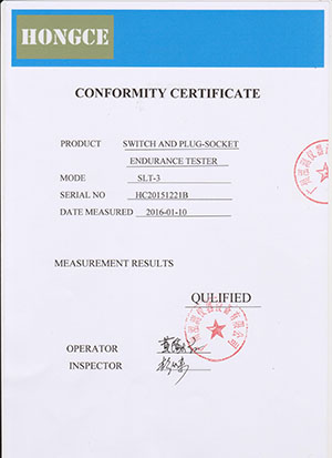 IEC 60884-1 Safety Test Equipment Plug Socket Switch Breaking Capacity Normal Operation
