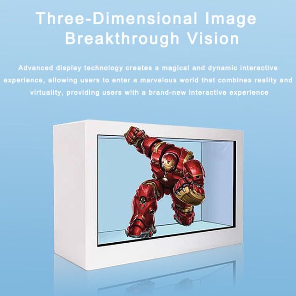 49 Inch Touch Screen Showcase Translucent Lcd Display Hologram Full HD