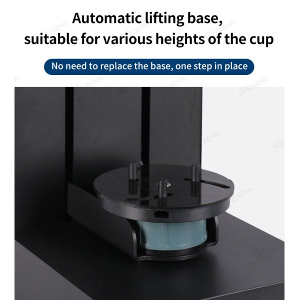 Operational view demonstrating PET bottle sealing process