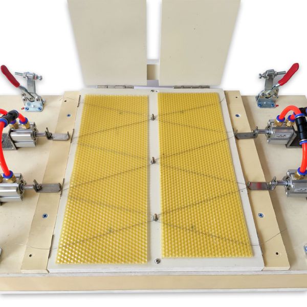 W Shape Automatic Electric Wire Embedder For Heating Wax Wire On The Beeswax Foundation Sheet