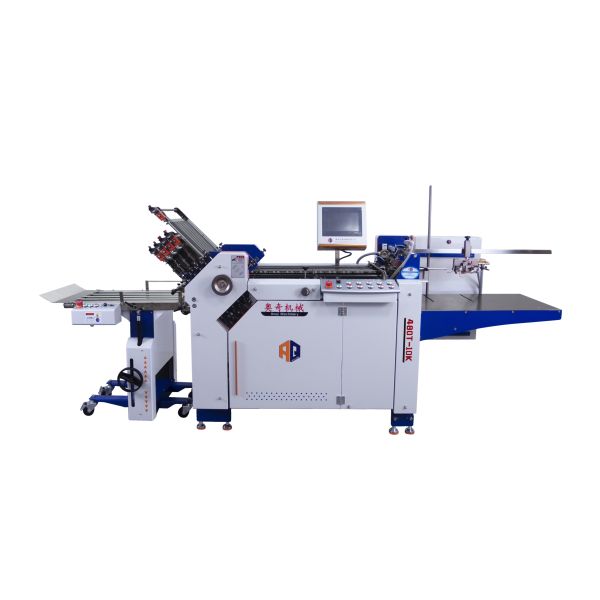 10 Buckle Plate Automatic Paper Folding Machine For Pharmaceutical Leaflets Paper Folder