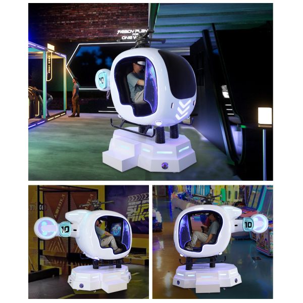 Commercial VR Game Enjoy Flight Experience Helicopter Simulation Flying Simulator