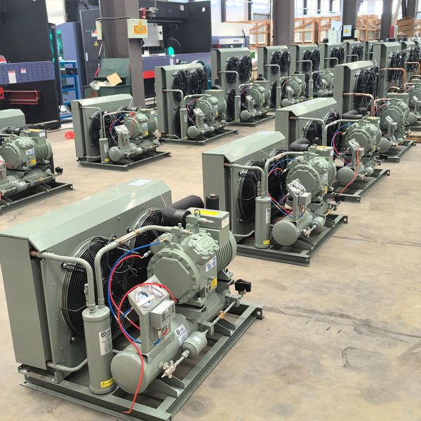 Semi Hermetic Compressor Condensing Unit / Cold Room Refrigeration Units OEM