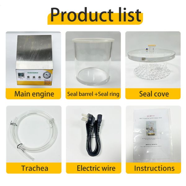 Negative Pressure Leak Test Instrument Vacuum Seal Detector Sealing Testing Machine