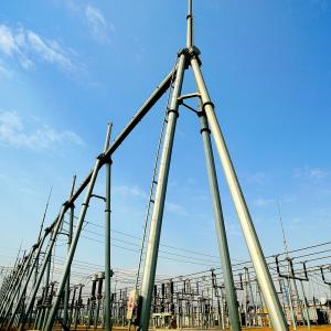 Quality Gantry Q235b Substation Structure Of Electric Power System Galvanized Q335b for sale