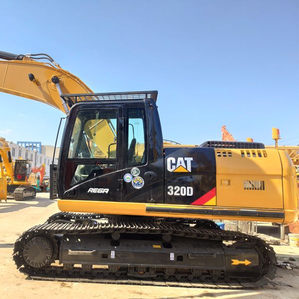 High Operating Efficiency Original Engine CAT 320d Crawler Excavator in Good Condition