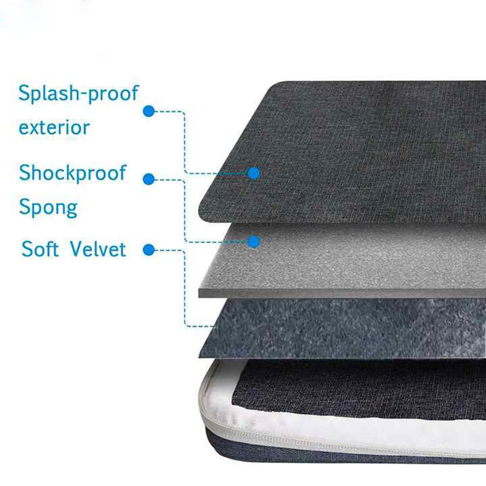 For Laudtec Custom Protective Laptop Bag DNB141 Waterproof Polyester Shockproof Padded Universal for 15.6 Inch Business Handbags Wholesale OEM/ODM