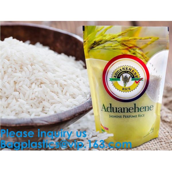 Biodegradable Foil Packaging Soft Zipper Stand Up Bottom Gusset Plastic Drinking Pouches Bags With Straws