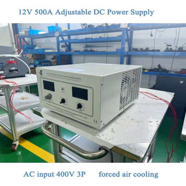 Electroplating Power Supply 12V 500A Adjustable Dc Power Supply With 4~20mA Signal Interface