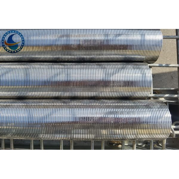 60um Slot Od 75mm Wedge Wire Screen Pipe Pure Circle