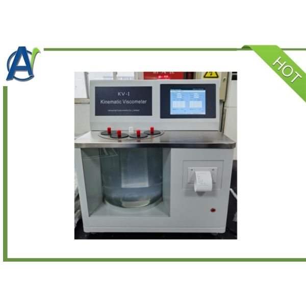ASTM D445 Automatic Calculation Kinematic Viscosity Tester with Built-in Printer for Petroleum Products