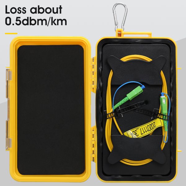 Single Mode G652D Fiber Optic Tools OTDR Fiber Launch Box Dummy Kit