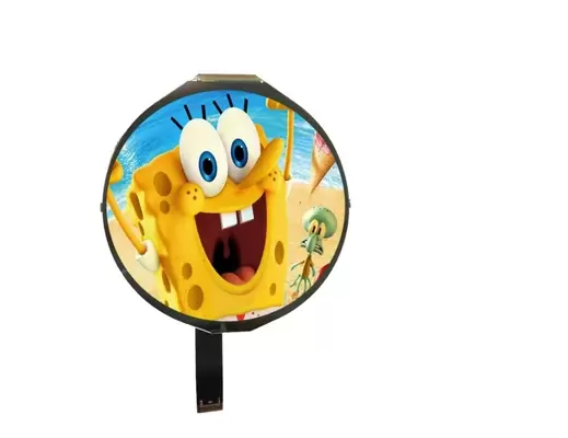 5-Inch Round TFT LCD Screen | 1080×1080 Super Clear Resolution, LCM Module, High-Contrast for Industrial Control Panels & Precision Instrumentation