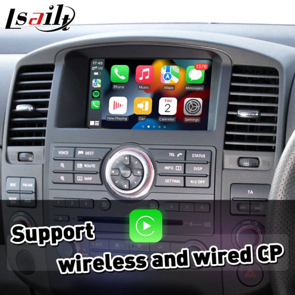 Lsailt Wireless Android Auto Carplay Interface for 2010-2015 Nissan Navara D40