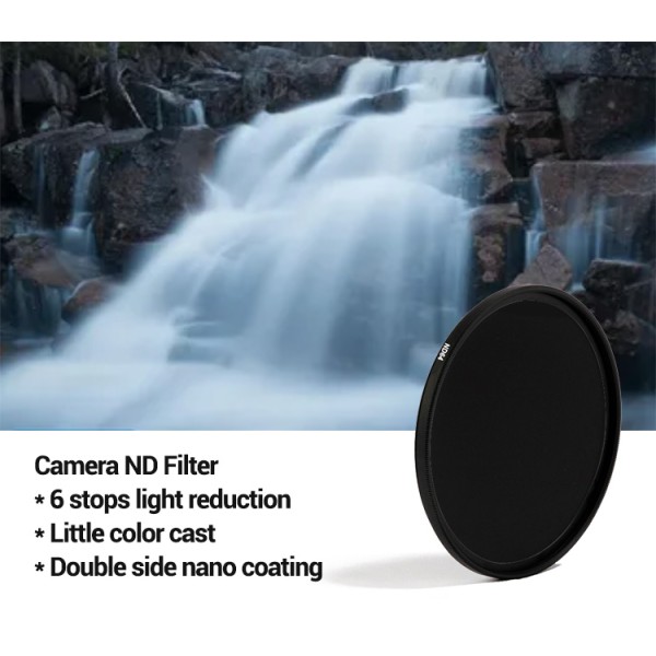 U-Safe ND64 Camera Filter close-up view