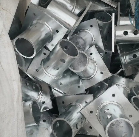 Hot Dip Galvanized Screw Helical Pile Cap Q235 Q355 Construction Material