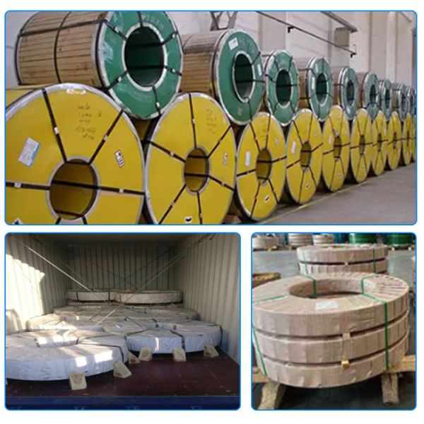 Customized Stainless Steel Coil with Punching Processing Services and Width 10-2000mm