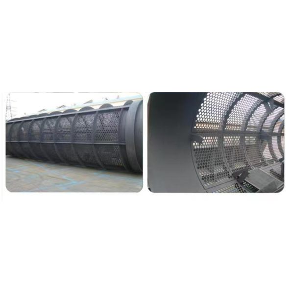 Green Waste Sieving Trommel Screen for Compost within Gravity Separator