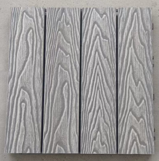 WPC Interlocking Decking Tiles No Tools Required DIY Installation