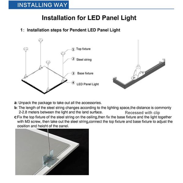 LED Panel Light 100*1200 36W LED ceiling light Panel Light