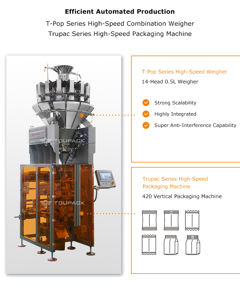 Industrial High Speed Nitrogen Packing Machine Automatic Packaging Machine Bag Sealer Machine Package Machine