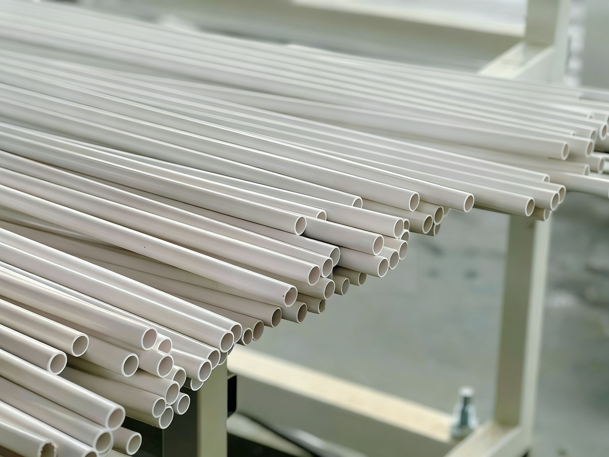 Four Strand PVC Pipe Making Machine with High Compression Resistance Conical Twin Screw and Four Cavity Die Head