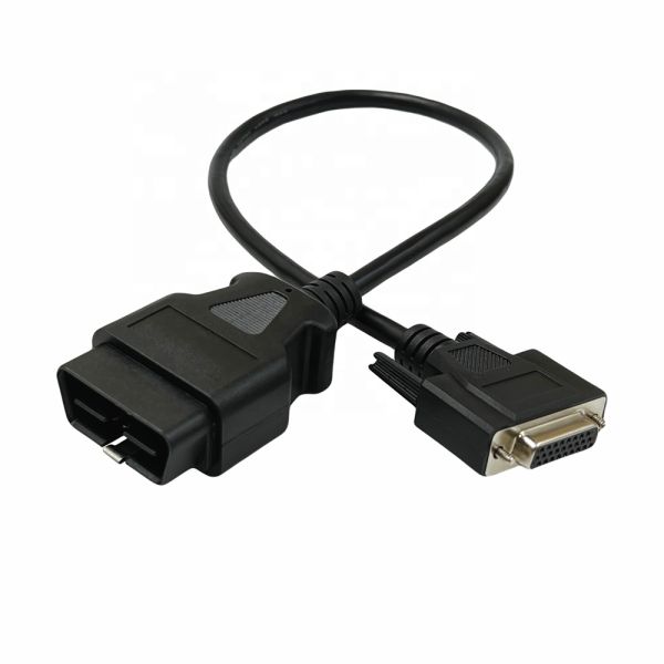 Main Test OBD2 Connector Cable Scan DA-4 OBDII Cable Adaptor Compatible with Snap-on Solus Ultra Edge EESC320 EESC318 Scanner