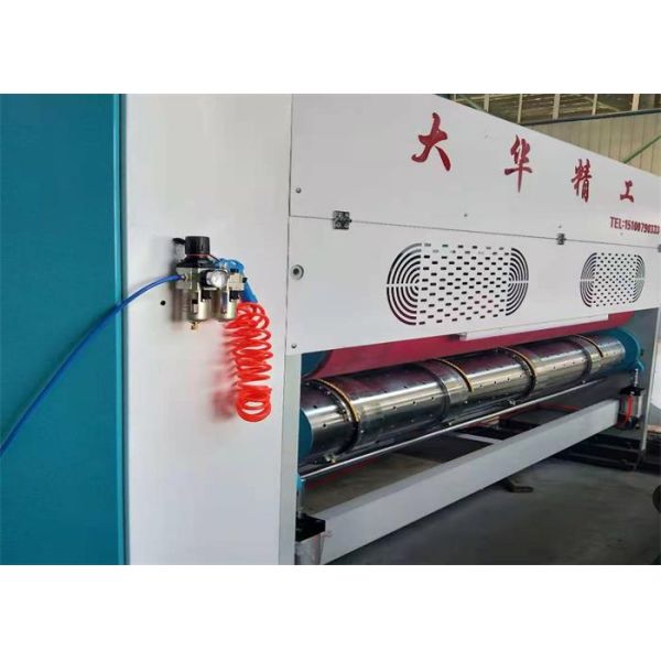 Corrugated Pizza Fruit Vegetable Box Single Color Flexo Printing Machine SGS