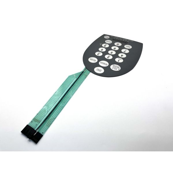 Customizable Embossing Waterproof Push Button Switch 3M Adhesive
