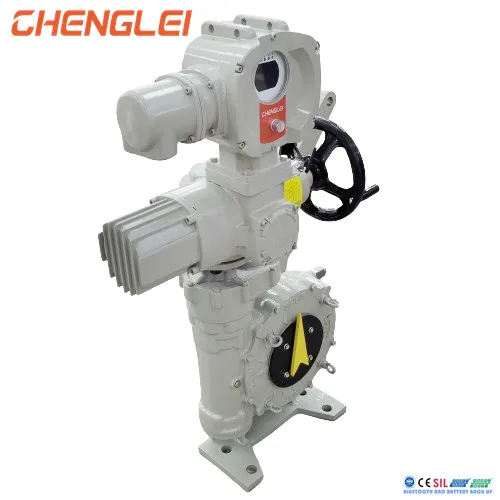 110V 660V AC Small Mini Aluminum Alloy Automatic Electric Rotary Actuator.