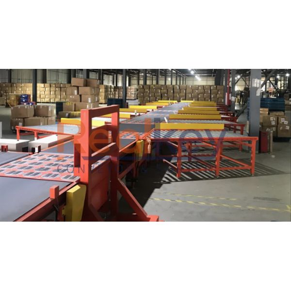 Realkey Swivel Wheel Sorting Machine in operation