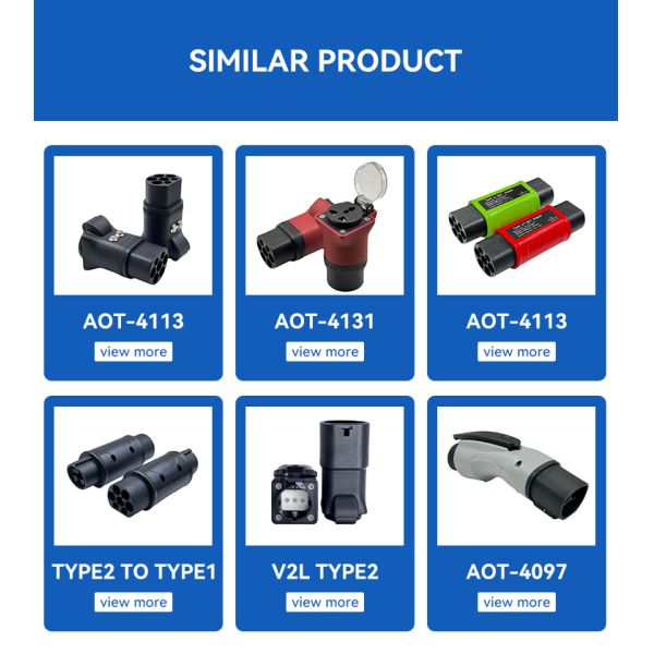 Type2 AOTAI V2L Adapter 2700 Ohm Electrical Resistance Switch For Smart Elf 1 Geely And Mercedes