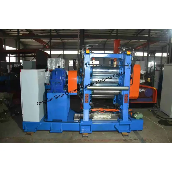 Long Life Automatic Grade Four Roll Rubber Sheet Calendering Machine