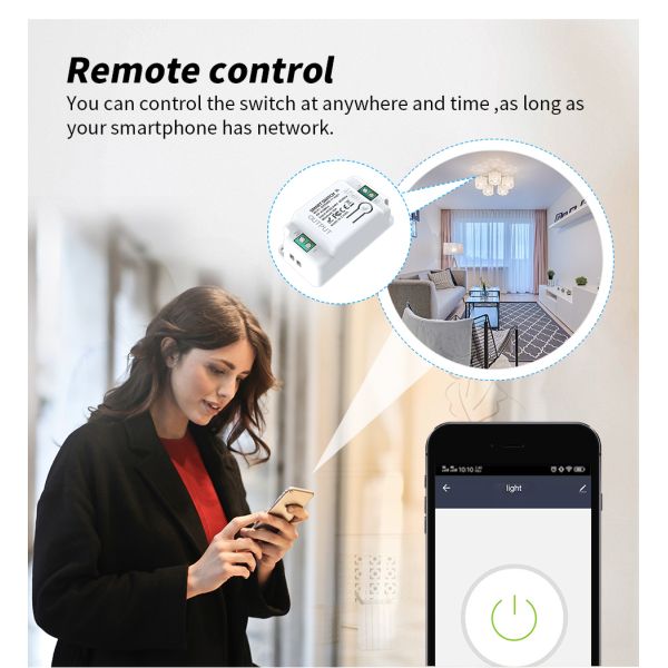 Tuya Smart Wireless WIFI Switch Video Doorbell Camera