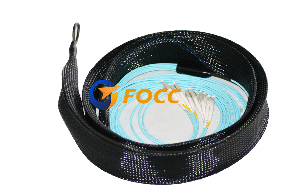 15.0mm Singlemode Yellow Jacket MTP/MPO Fiber Breakout Cable Assemsblies