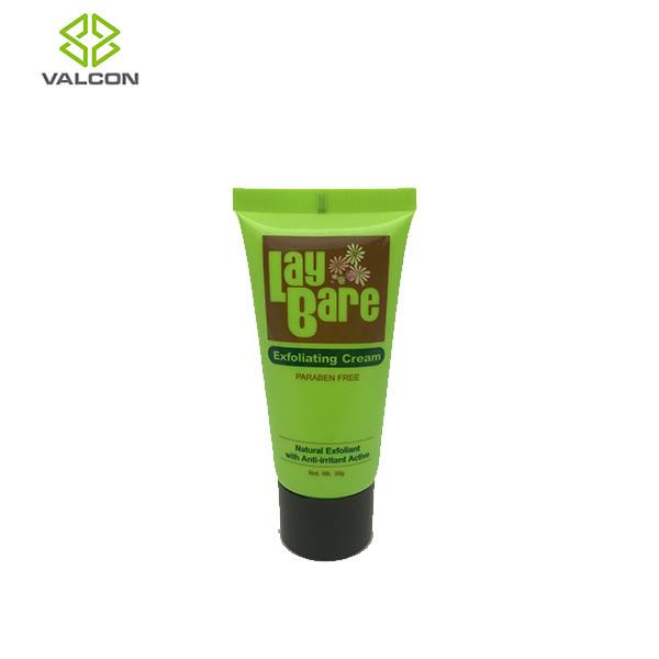 Offset Printing Empty Plastic Tubes End Sealed Exfoliating Cream Use