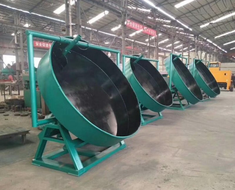 Adjustable Spherical Disc Pan Granulator Machine 5.5kw OEM