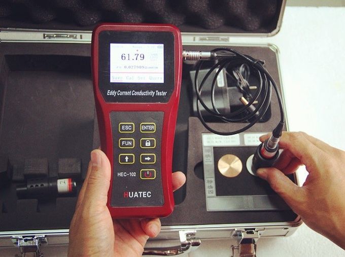 HEC-102 Digital Portable Eddy Current Electrical Conductivity Meter